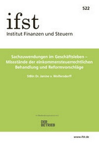 Abbildung von: ifst-Schrift 522 - Finanzen u. Steuern
