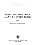 Cover: Prehistoric Archaeology along the Zagros Flanks - Institute for the Study of Ancient Cultures