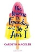 Cover: The Universe Is Expanding and So Am I - Bloomsbury YA