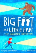 Cover: The Monster Detector (Big Foot and Little Foot #2) - Amulet Books
