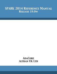 Abbildung von: SPARK 2014 Reference Manual - 12th Media Services