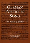 Cover: German Poetry in Song - Fallen Leaf Press,U.S.