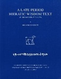 Cover: A Late Period Hieratic Wisdom Text (P. Brooklyn 47.218.135) - Institute for the Study of Ancient Cultures