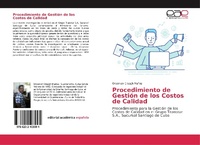 Abbildung von: Procedimiento de Gestion de los Costos de Calidad - Editorial Academica Espanola