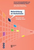 Cover: Weiterbildung an Hochschulen (E-Book) - hep verlag