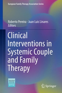 Enlarge image Cover: Clinical Interventions in Systemic Couple and Family Therapy - Springer