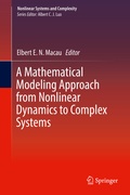 Cover: A Mathematical Modeling Approach from Nonlinear Dynamics to Complex Systems - Springer