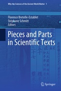 Cover: Pieces and Parts in Scientific Texts - Springer