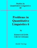 Cover: Studies in Quantitative Linguistics 28 - RAM-Verlag