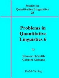 Enlarge image Cover: Studies in Quantitative Linguistics 28 - RAM-Verlag