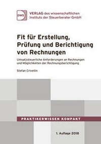 Abbildung von: Fit für die Erstellung, Prüfung und Berichtigung von Rechnungen - DWS Steuerberater Medien GmbH