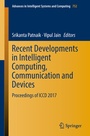 Cover: Recent Developments in Intelligent Computing, Communication and Devices - Springer