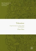 Cover: Toleration - Palgrave Macmillan