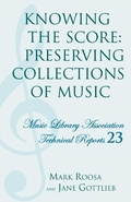 Cover: Knowing the Score - Scarecrow Press