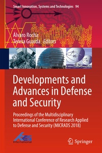 Enlarge image Cover: Developments and Advances in Defense and Security - Springer