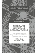 Cover: Negotiated Justice and Corporate Crime - Palgrave Pivot