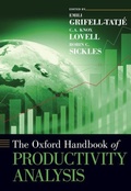 Cover: The Oxford Handbook of Productivity Analysis - Oxford University Press Inc