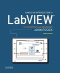 Cover: Hands-On Introduction to LabVIEW for Scientists and Engineers - Oxford University Press Inc