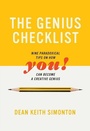 Cover: The Genius Checklist - MIT Press