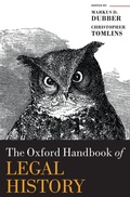 Cover: The Oxford Handbook of Legal History - Oxford University Press