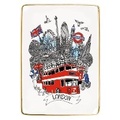 Cover: London Medium Porcelain Tray - Mudpuppy Press