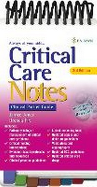 Enlarge image Cover: Critical Care Notes - F.A. Davis Company