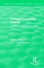 Cover: Children Learning French - Routledge