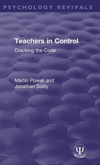 Enlarge image Cover: Teachers in Control - Routledge