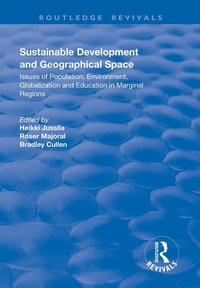 Enlarge image Cover: Sustainable Development and Geographical Space - Routledge