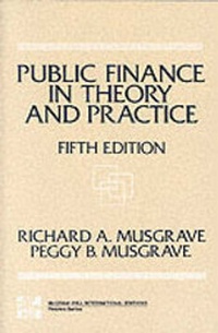 Enlarge image Cover: Public Finance in Theory and Practice: Limited Signed Edition - McGraw Hill Higher Education