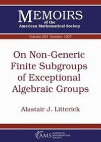 Abbildung von: On Non-Generic Finite Subgroups of Exceptional Algebraic Groups - American Mathematical Society