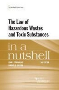 Bild: The Law of Hazardous Wastes and Toxic Substances in a Nutshell - Foundation Press