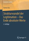 Cover: Strukturwandel der Legitimation - Das Ende absoluter Werte - Springer VS