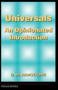 Cover: Universals - Routledge