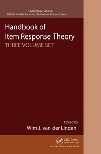 Enlarge image Cover: Handbook of Item Response Theory - Chapman & Hall/CRC