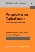 Cover: Perspectives on Topicalization - Benjamins (John) North America Inc.,US