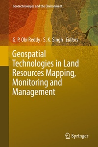 Enlarge image Cover: Geospatial Technologies in Land Resources Mapping, Monitoring and Management - Springer