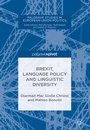 Cover: Brexit, Language Policy and Linguistic Diversity - Palgrave Pivot