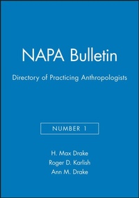 Enlarge image Cover: Directory of Practicing Anthropologists - Wiley