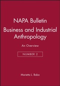 Cover: Business and Industrial Anthropology - Wiley