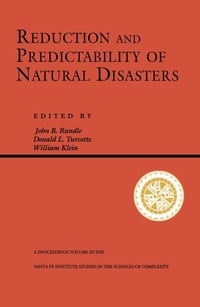 Enlarge image Cover: Reduction And Predictability Of Natural Disasters - Routledge