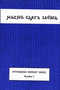Abbildung von: Magna Carta Latina - Pickwick Publications