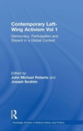 Cover: Contemporary Left-Wing Activism Vol 1 - Routledge