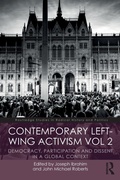 Cover: Contemporary Left-Wing Activism Vol 2 - Routledge