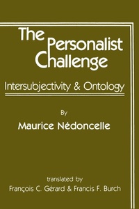 Enlarge image Cover: The Personalist Challenge - Pickwick Publications