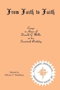 Cover: From Faith to Faith - Pickwick Publications