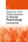 Cover: Agency and Communion in Social Psychology - Routledge