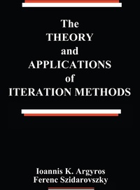 Enlarge image Cover: The Theory and Applications of Iteration Methods - CRC Press