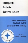 Cover: Intergerini Parietis Septum - Pickwick Publications