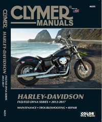 Abbildung von: Harley-Davidson FXD/FLD Dyna Series (12-17) Clymer Repair Manual - Haynes Manuals Inc